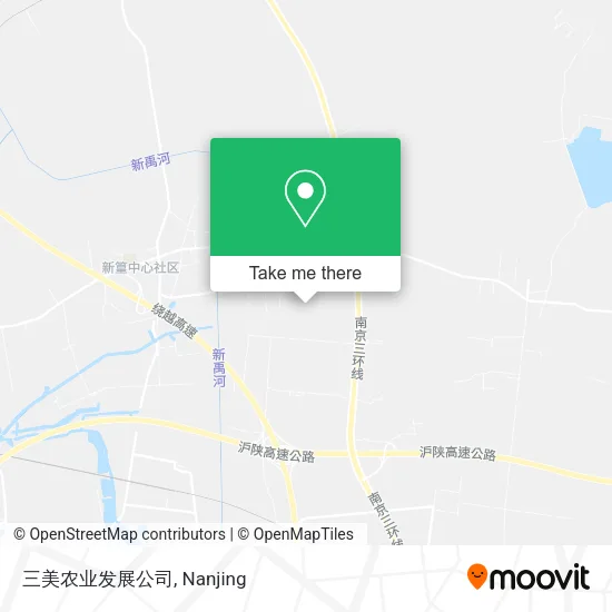 三美农业发展公司 map