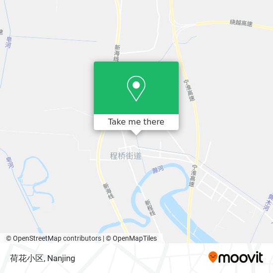 荷花小区 map