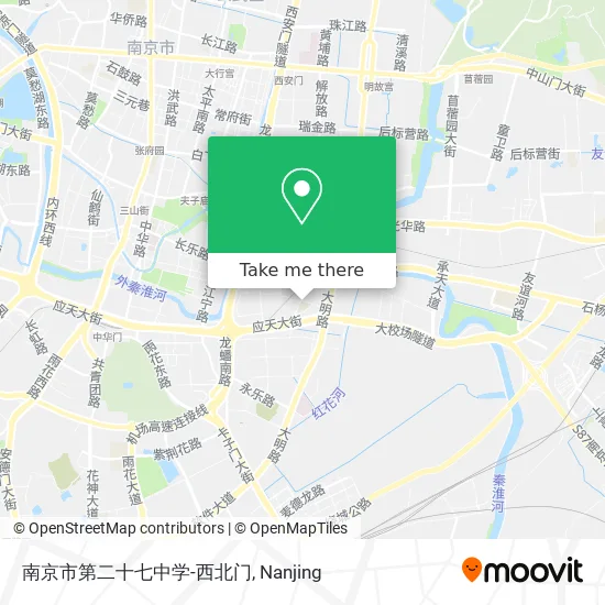 南京市第二十七中学-西北门 map