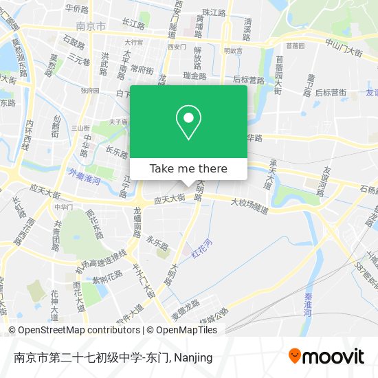 南京市第二十七初级中学-东门 map