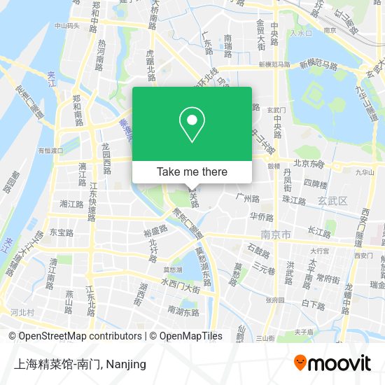 上海精菜馆-南门 map