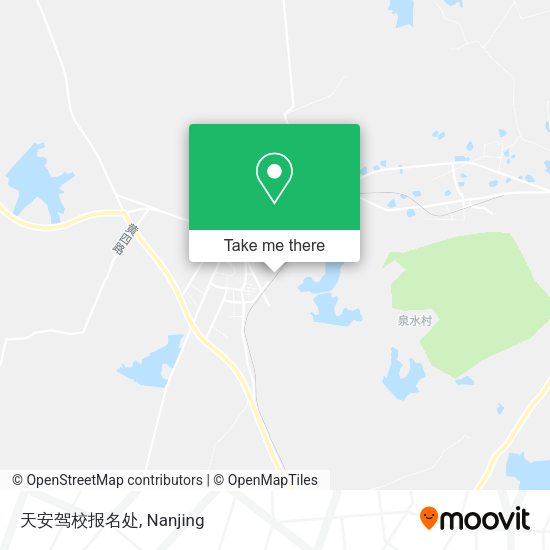 天安驾校报名处 map