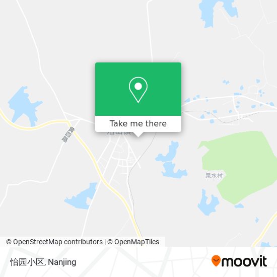 怡园小区 map