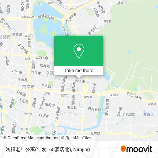 鸿福老年公寓(年发168酒店北) map