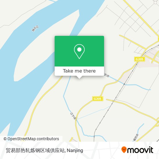 贸易部热轧炼钢区域供应站 map