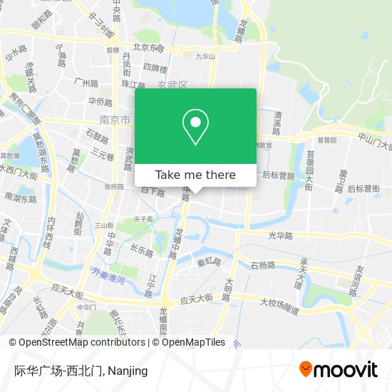 际华广场-西北门 map