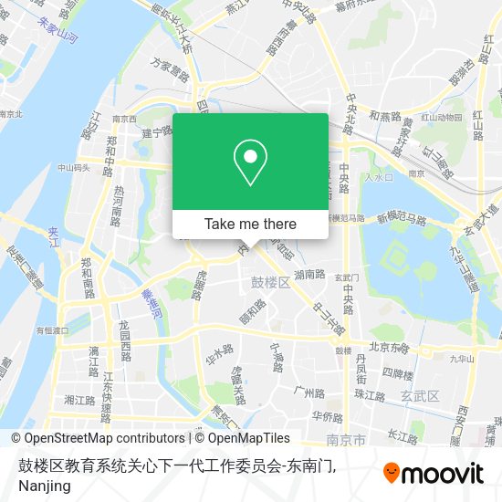 鼓楼区教育系统关心下一代工作委员会-东南门 map
