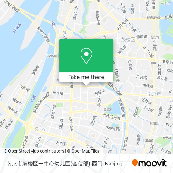 南京市鼓楼区一中心幼儿园(金信部)-西门 map