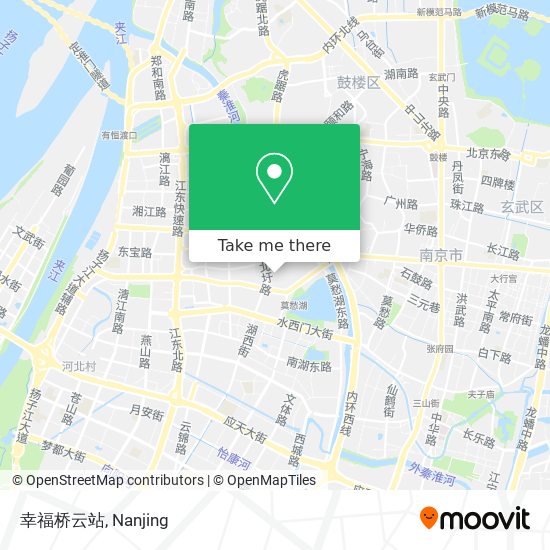 幸福桥云站 map