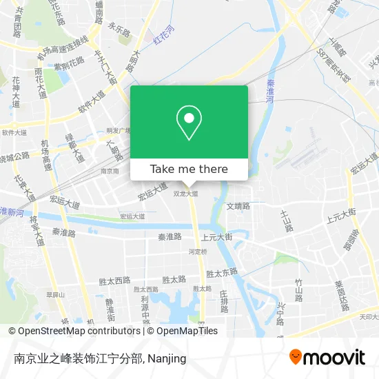 南京业之峰装饰江宁分部 map