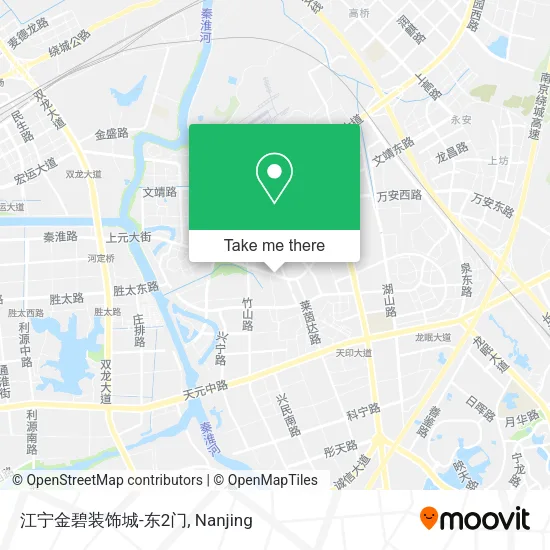江宁金碧装饰城-东2门 map