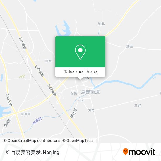 纤百度美容美发 map