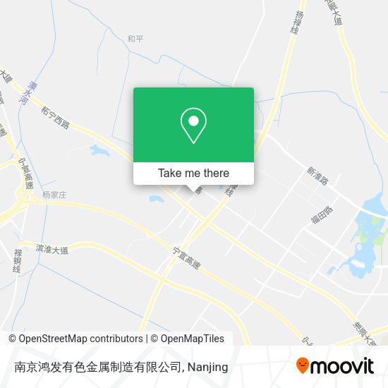 南京鸿发有色金属制造有限公司 map