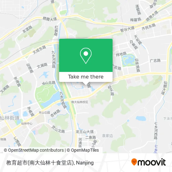 教育超市(南大仙林十食堂店) map