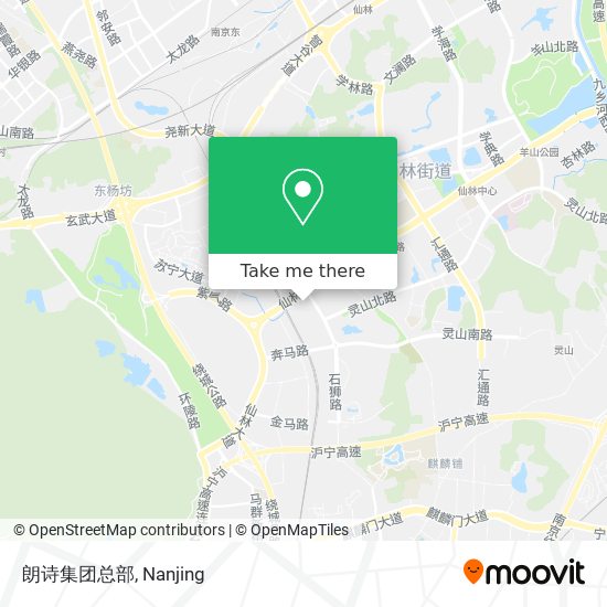 朗诗集团总部 map