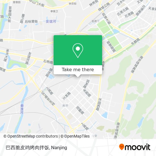 巴西脆皮鸡烤肉拌饭 map