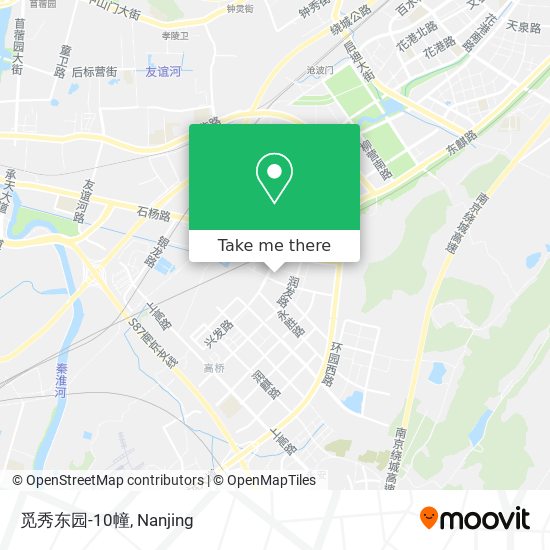 觅秀东园-10幢 map