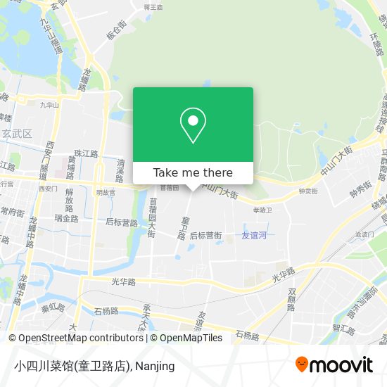 小四川菜馆(童卫路店) map