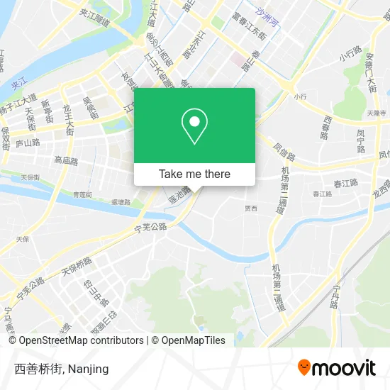 西善桥街 map