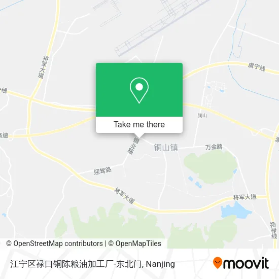 江宁区禄口铜陈粮油加工厂-东北门 map