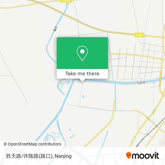 胜天路/许陈路(路口) map