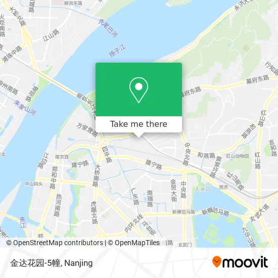 金达花园-5幢 map