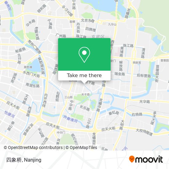 四象桥 map
