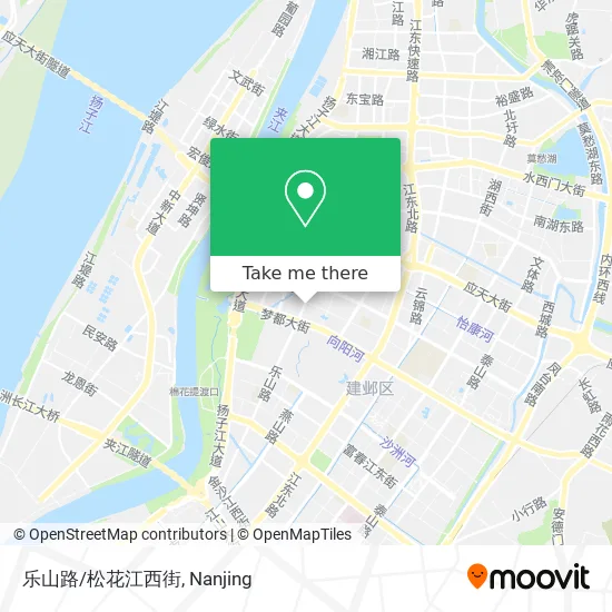 乐山路/松花江西街 map