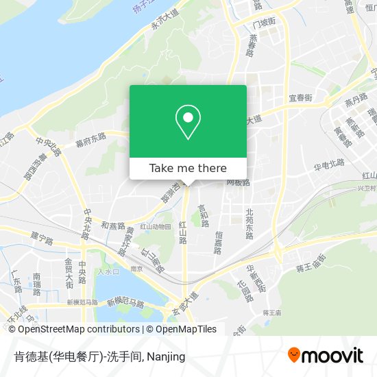 肯德基(华电餐厅)-洗手间 map