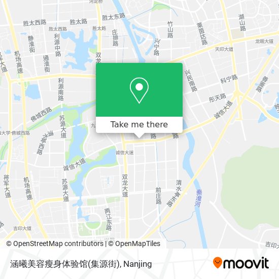 涵曦美容瘦身体验馆(集源街) map