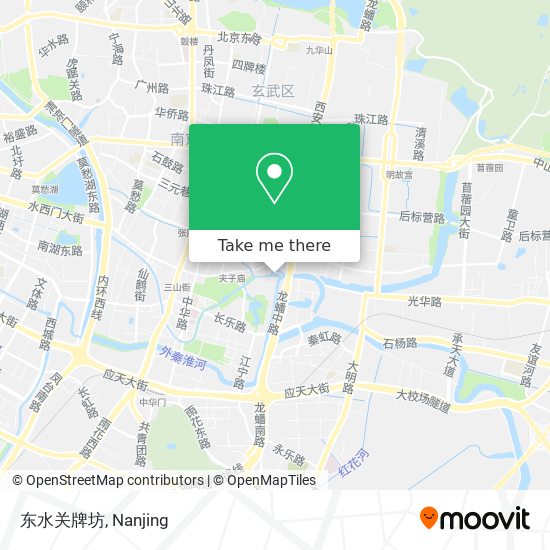 东水关牌坊 map