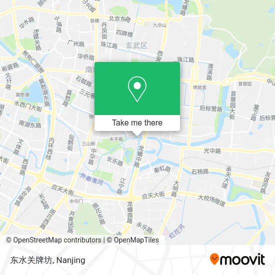 东水关牌坊 map