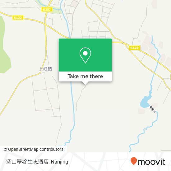 汤山翠谷生态酒店 map