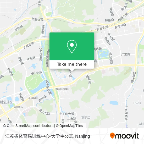 江苏省体育局训练中心-大学生公寓 map