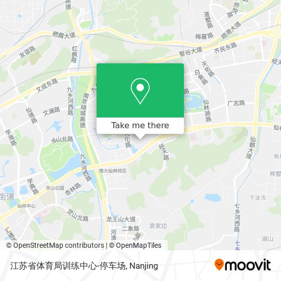 江苏省体育局训练中心-停车场 map