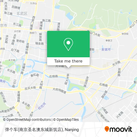 弹个车(南京圣名澳东城新筑店) map