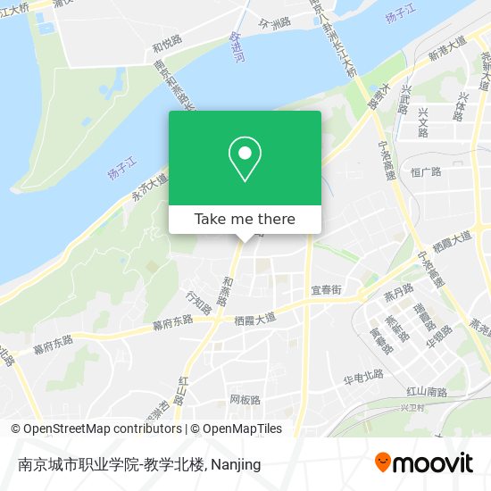 南京城市职业学院-教学北楼 map