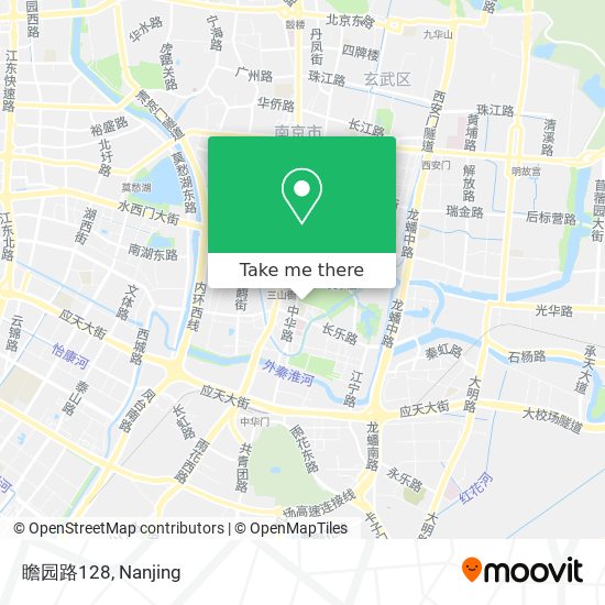 瞻园路128 map