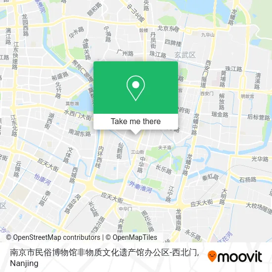 南京市民俗博物馆非物质文化遗产馆办公区-西北门 map