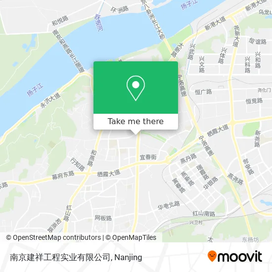 南京建祥工程实业有限公司 map