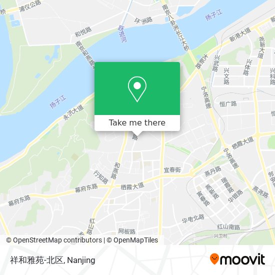 祥和雅苑-北区 map