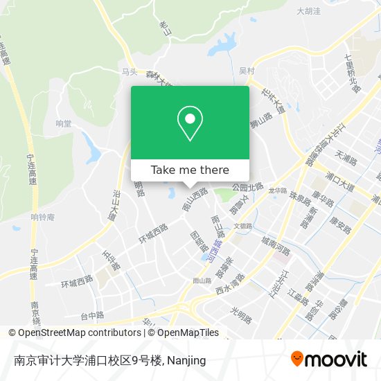 南京审计大学浦口校区9号楼 map