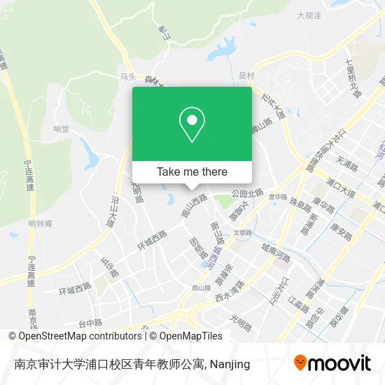 南京审计大学浦口校区青年教师公寓 map