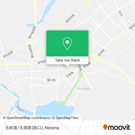 北岭路/玉泉路(路口) map