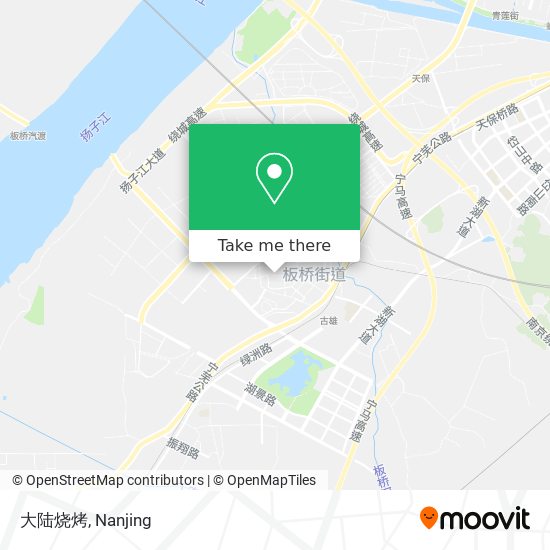 大陆烧烤 map