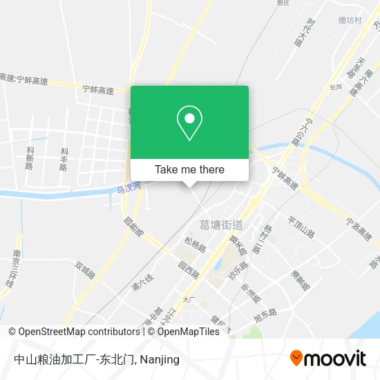 中山粮油加工厂-东北门 map
