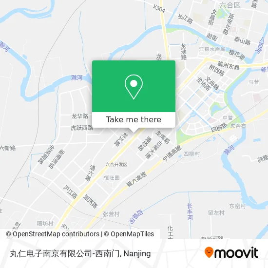 丸仁电子南京有限公司-西南门 map