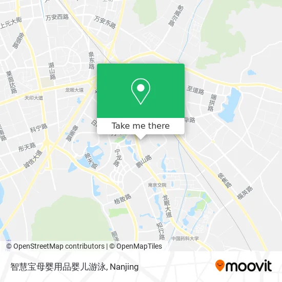 智慧宝母婴用品婴儿游泳 map