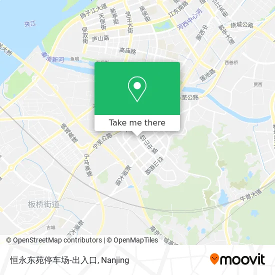 恒永东苑停车场-出入口 map