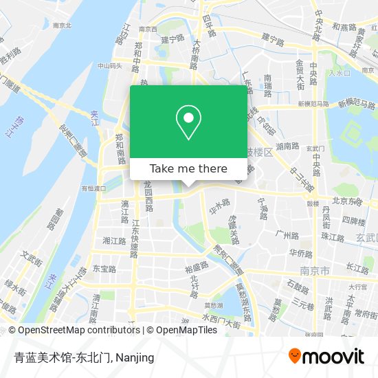 青蓝美术馆-东北门 map